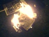 The fire that Jamie & I started